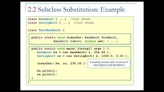 CS1010X Lecture 15b - Java: Inheritance, Polymorphism