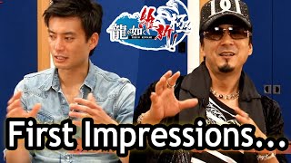 Kiryu \u0026 Daigo VA Interview On Like A Dragon Ishin! [ENG SUB]