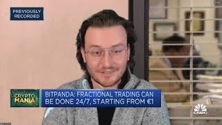 Bitpanda CEO on why he thinks crypto volatility is on the decline