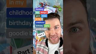 Ranking the things I gave away in my childhood birthday party goody bags (pt 3) | Scott Frenzel