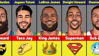 NBA Players Nicknames