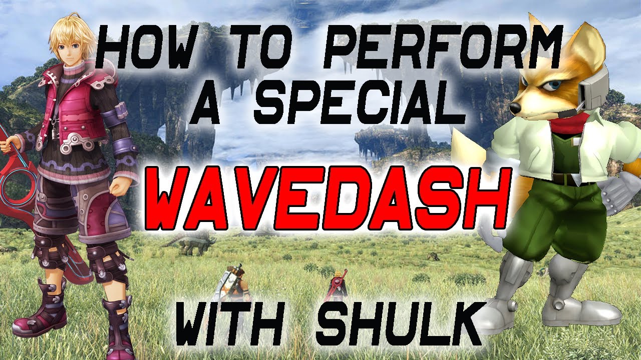 How To Perform A Wavedash With Shulk - Super Smash Bros. Ultimate - YouTube