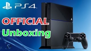 OFFICIAL PS4 UNBOXING! (PS4 Console, DualShock 4, Charging Cable, Power Supply, etc.)