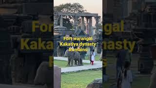 Fort warangal Kakatiya dynasty #shorts