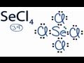 SeCl4 Lewis Structure: How to Draw the Lewis Structure for SeCl4