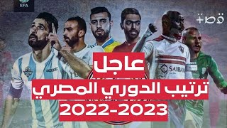+عاجل ترتيب الدوري المصري...... 2022-2023 | قصة
