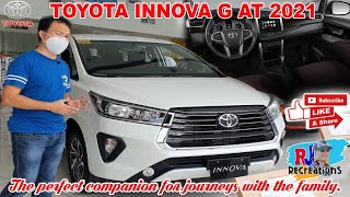 2021 TOYOTA INNOVA G AUTOMATIC TRANSMISSION (by RJ's Recreations)