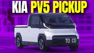 The Kia PV5 is the ULTIMATE EV Pickup Truck You NEED In 2024