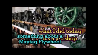 What I Did Today MAYTAG FLYWHEEL MAGNET