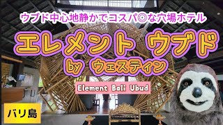 【バリ島】ウブド中心地、静かで綺麗なNEWホテル🌴5つ星ホテルプロデュース🌴コスパ◎【エレメントウブド】