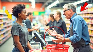 A rude cashier insults a young black girl - and regrets it when her father, the mayor, shows up