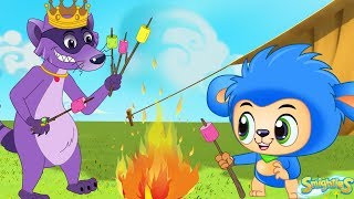 Smighties - Cartoons Compilation Just For Kids |Camping \u0026 Cooking Marshmellow | Children's Animation