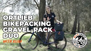 ORTLIEB BIKEPACKING GRAVEL-PACK DUO - BLACK MATTE