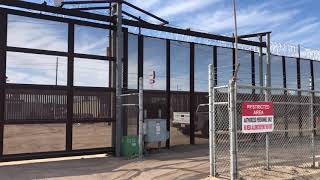 USA / Mexico Border Double Fence - San Luis, Arizona