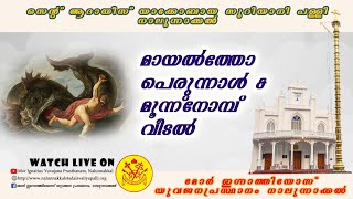 മായൽത്തോ പെരുന്നാൾ, മൂന്ന്നോമ്പ് വീടൽ | നാലുന്നാക്കൽ സെന്റ് ആദായീസ് ദൈവാലയം