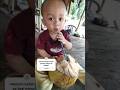 Bayi 11 bulan minum air kepala boleh ga? #shorts