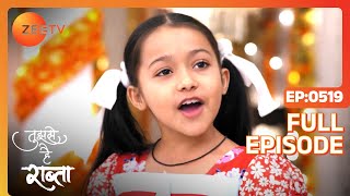 Kalyani saves Mukku's life - Tujhse Hai Raabta - Full ep 519 - Zee TV