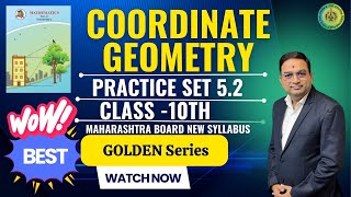 Coordinate Geometry Practice Set 5.2 | Q.3 to Q.11 Class 10  Part 3