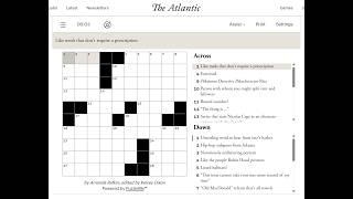 The Atlantic Crossword 23/05/2026