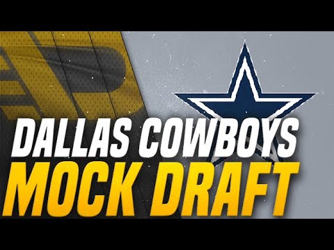 Dallas Cowboys 7-Round Mock Draft 2.0 - YouTube