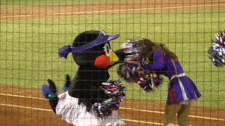 20151027 つばみちゃん「暴行」！！日本シリーズで#15アリサさんに 「We Are The Swallows」日本シリーズ第3戦