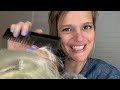 asmr 🤗midwest mom gets you ready for 1st day of school hair makeup whispered personal attention