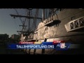 spanish tall ship returns to maine