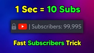 how to get free subscribers on youtube - 2023 new