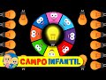 Juego de Ruleta de Colores con un Foco | Campo Infantil