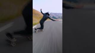 Downhill Skateboarding in the Alps ! #speed #extreme #longboard #fast