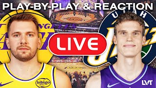 Los Angeles Lakers vs Utah Jazz LIVE Play-By-Play \u0026 Reaction