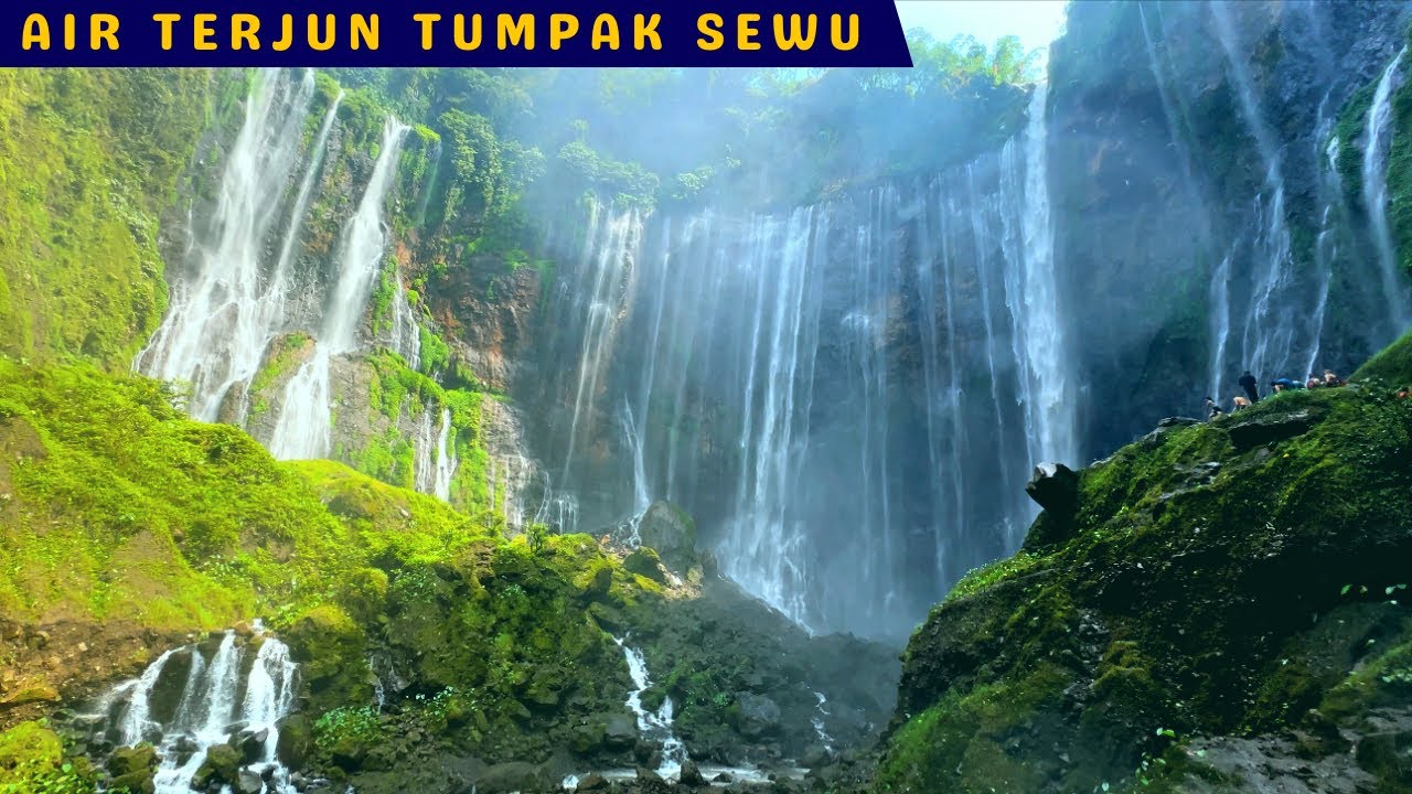 AIR TERJUN TUMPAK SEWU LUMAJANG JAWA TIMUR || Tempat Wisata Di Jawa ...