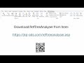 reftreeanalyser excel formula auditing demo