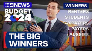 Federal Budget 2024: Five biggest winners unveiled | 9 News Australia