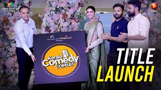 Mamta Mohandas | KERALA COMEDY COMBAT | Title launch | Saina Play | Centre Square