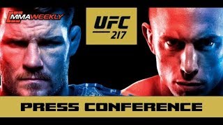 UFC 217 Bisping vs St-Pierre Post-Fight Press Conference