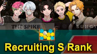 Recruiting S Rank. The Spike. Volleyball simulator 3x3