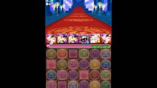 パズドラ【極限ヘララッシュ！】絶地獄級　曲芸師PT