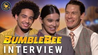Hailee Steinfeld, John Cena and More Talk Bumblebee