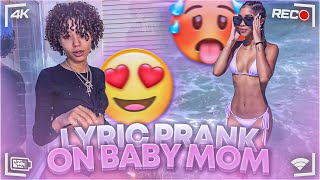Coi Leray - “No More Parties” | LYRIC PRANK ON BABY MAMAS 💦 **GONE WRONG**
