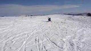 Wanakite Snowkite freeride 2007