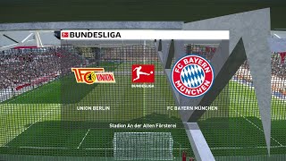 Union Berlin vs Bayern Munich | Stadion An der Alten Försterei | 2022-23 Bundesliga | PES 2021