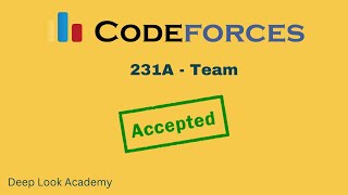 231A - Team ( Codeforces ) Solution ( Bangla ) | Cpp Language