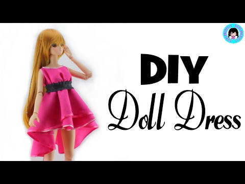 π DIY Cute SMART DOLL Dress! - DarlingDolls Miniature DIY π DIY Cute SMART DOLL Dress! - DarlingDolls Miniature DIY