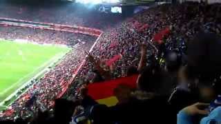 Afición del RCD Espanyol en San Mamés | At. Bilbao - RCDE | Semifinales Copa del Rey