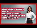 How Does NumPy Array Broadcasting Handle Different Dimensions? - Python Code School