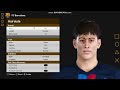 PES 21 FL 23 How to create Hector Fort 🇪🇸 Barcelona U19