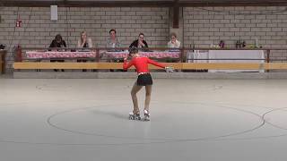 Hessen Cup 2017 Tiffany Schnabl Rollkunstlauf Schüler C Michael Jackson