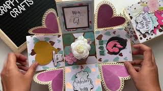 Mothers Day | DIY Explosion Box | Happy Mothers Day | Gift ideas For Mom | Paper Craft