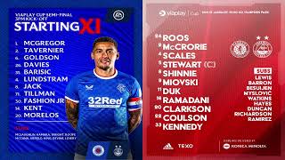 Rangers Vs Aberdeen Viaplay Cup Semi Final BBC Radio